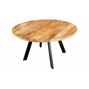 CRAFTER tömör mangófa étkezőasztal - 120/140cm