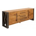 THOR modern tölgy komód - 200cm