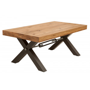 THOR modern tölgy dohányzóasztal- 110cm