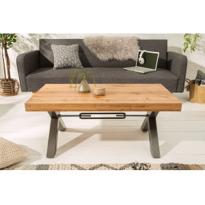 THOR modern tölgy dohányzóasztal- 110cm Fa