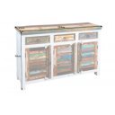 JAKARTA - II tömörfa tálalószekrény -125cm