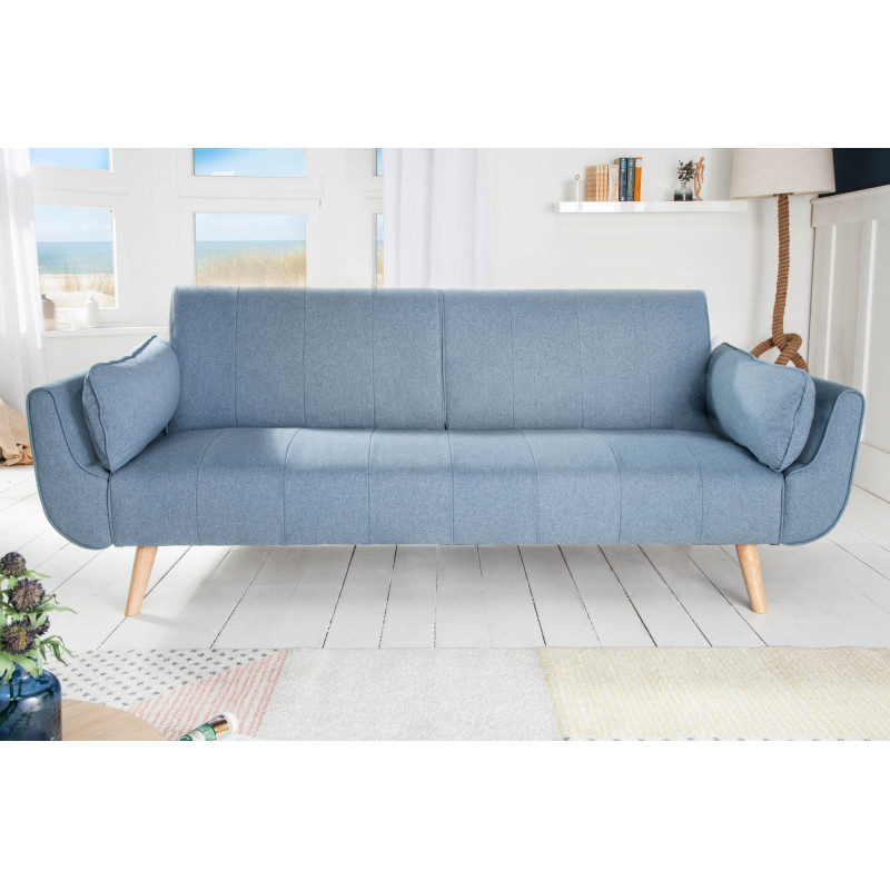 SKAGEN modern kanapé - 215cm - kék