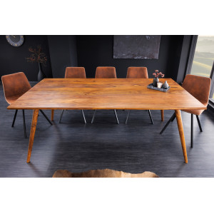 MYSTIC LIVING tömör rózsafa étkezőasztal - 160cm