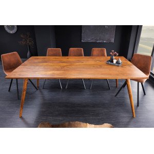 MYSTIC LIVING tömör rózsafa étkezőasztal - 160cm