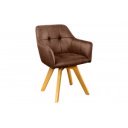 LOFT-II modern forgatható szék - antik barna