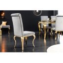 MODERN BAROCK design szék -ezüst/arany