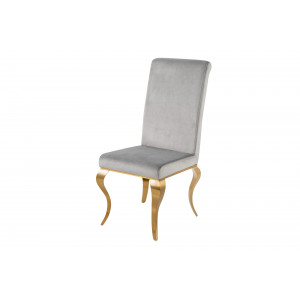 MODERN BAROCK design szék -ezüst/arany