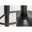 PORTLAND design bársony bárszék - szürke