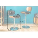 CLASSICO design dió bárszék