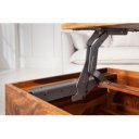 MAKASSAR FUNCTION modern rózsafa dohányzóasztal - 110cm