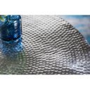 DELHI STORAGE fém dohányzóasztal - ezüst