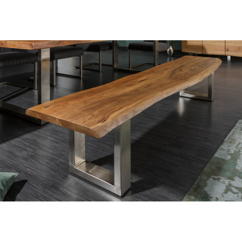 MAMMUT tömör akác ülőpad - 160/200cm