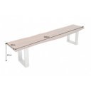 MAMMUT tömör akác ülőpad - 160/200cm