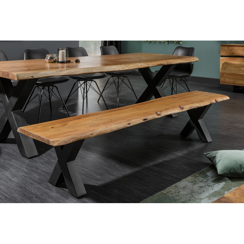 MAMMUT-X tömör akác ülőpad - 160/200cm