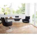 HOPKINS prémium étkezőszék - antracit/fehér/szürke