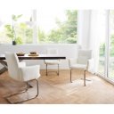 HOPKINS II prémium étkezőszék - fehér/szürke