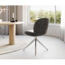 FRANKLON prémium étkezőszék - fehér/szürke/antracit