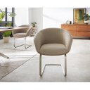 DANA prémium étkezőszék - beige/fehér/szürke