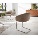 DANA prémium étkezőszék - beige/fehér/szürke