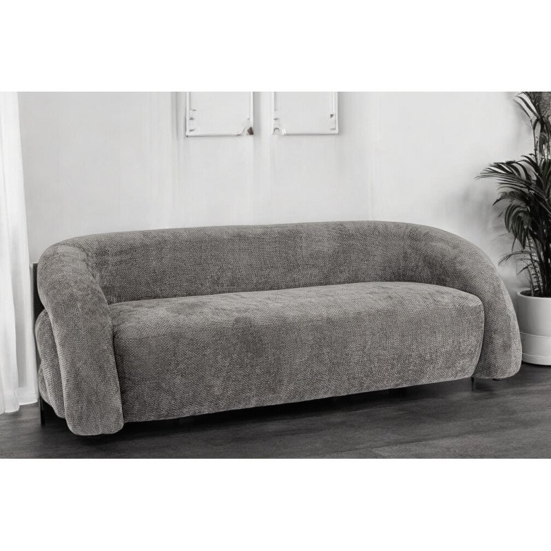 KLEMENT design kanapé - szürke - 200cm