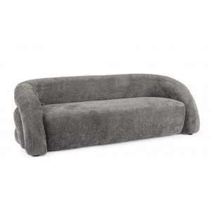 KLEMENT design kanapé - szürke - 200cm