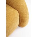 KLEMENT design kanapé - sárga - 200cm