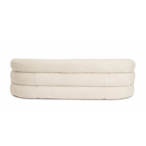 KLEMENT design kanapé -beige - 200cm