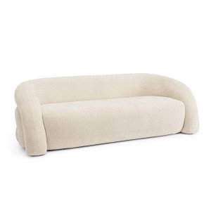 KLEMENT design kanapé -beige - 200cm