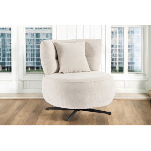 GONEN design fotel - beige BIZZOTTO