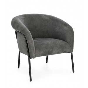 RIO design fotel - antracit BIZZOTTO