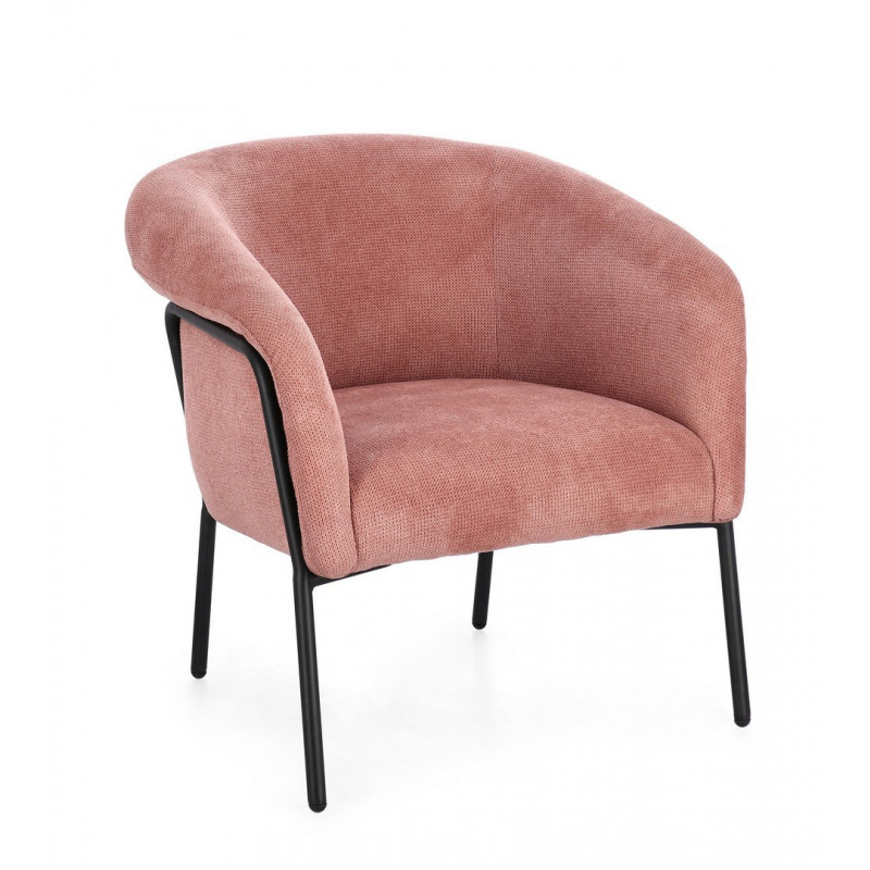 RIO design fotel - mályva