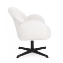 HELENE design bouclé fotel - fehér