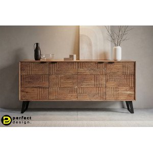 LUCCA design akác komód - 175cm BIZZOTTO