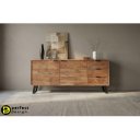 LUCCA design akác komód - 160cm