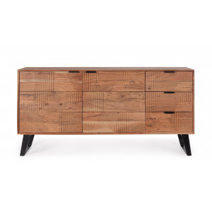 LUCCA design akác komód - 160cm