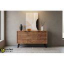 LUCCA design akác komód - 130cm