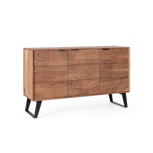 LUCCA design akác komód - 130cm BIZZOTTO
