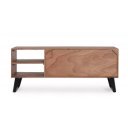 LUCCA design akácfa TV-szekrény - 145cm