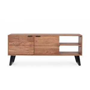 LUCCA design akácfa TV-szekrény - 145cm
