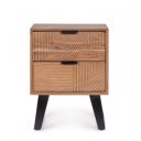 LUCCA design akácfa éjjeliszekrény