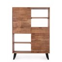 LUCCA design akácfa szekrény  - 118cm