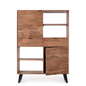 LUCCA design akácfa szekrény  - 118cm
