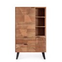 LUCCA design akácfa szekrény  - 88cm