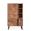 LUCCA design akácfa szekrény  - 88cm