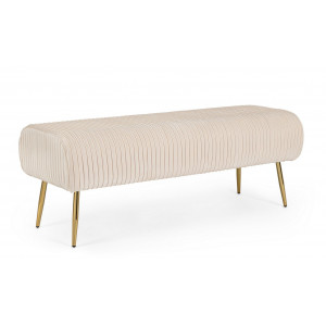 SELENA modern ülőpad - beige - 130cm BIZZOTTO