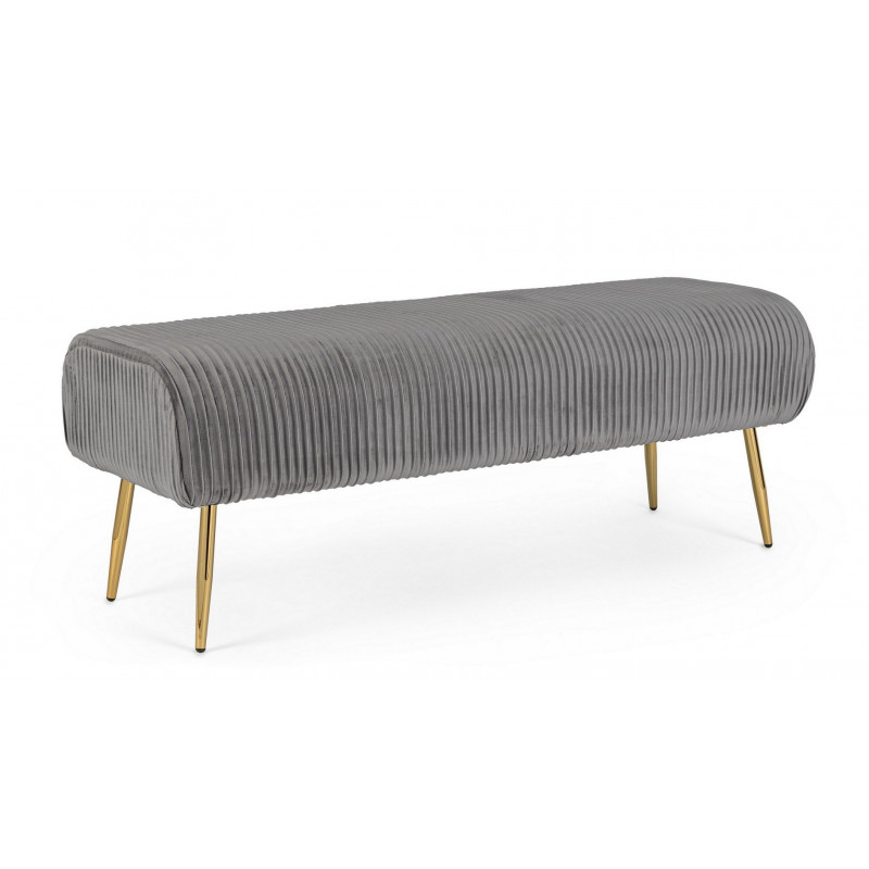 SELENA modern ülőpad - szürke - 130cm