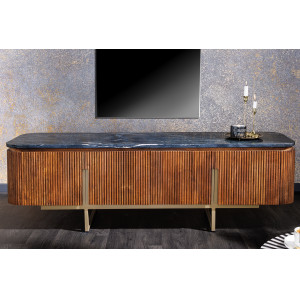 VILAS MARBLE exkluzív mangófa TV-szekrény -  160cm