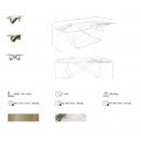 TALAVERA prémium kerámia étkezőasztal - 240cm