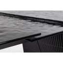 OLIVIER prémium üveg étkezőasztal - 180-220cm