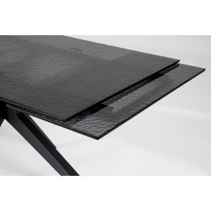 GALATINA prémium üveg étkezőasztal - 180-240cm